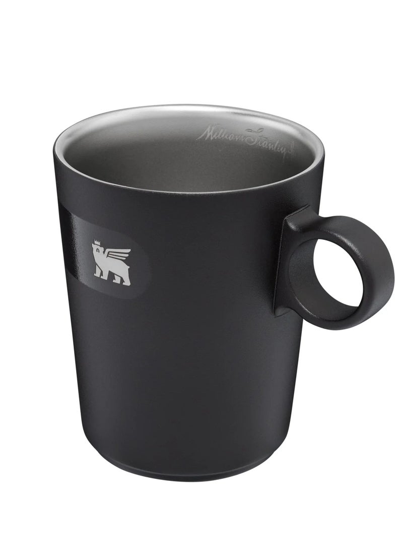 Stanley Stainless steel vacuum insulated black die-break Stanley Cup with a capacity of 313 ML - Black  - Image 2