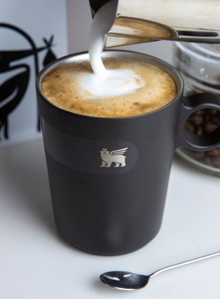 كوب ستانلي باللون الأسود داي بريك من الفولاذ المقاوم للصدأ، معزول بتفريغ الهواء، بسعة 313 مل- Black - view 4