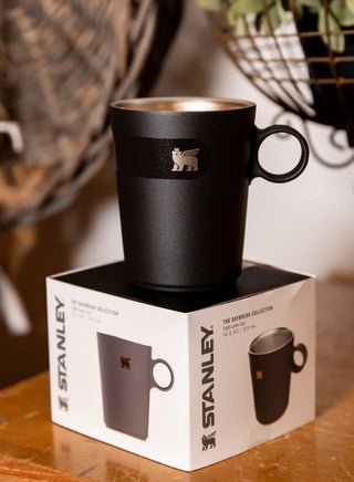 كوب ستانلي باللون الأسود داي بريك من الفولاذ المقاوم للصدأ، معزول بتفريغ الهواء، بسعة 313 مل- Black - view 5