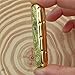 T-Conceal TConceal EDC Fidget Slider Fidget Toy Adult Stress Relief Metal Rotation Push Pull ADHD Recreational Fidget Toy Tactile Coin Fritter Yellow - Image 4
