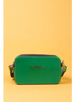 Bahels Women's Green Special Design Two-Compartment Box Shoulder Bag  - Image 3