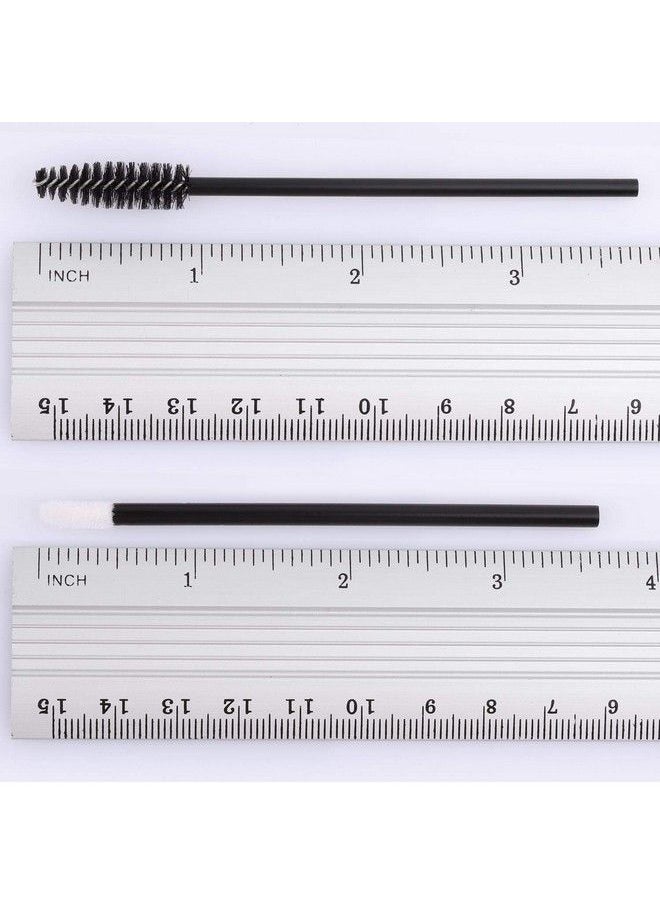 Tbestmax 200 Disposable Mascara Wand Spoolies And Lip Brushes Lipstick Lipgloss Applicator For Eyebrow Eyelash Extension Makeup Kits  - Image 3