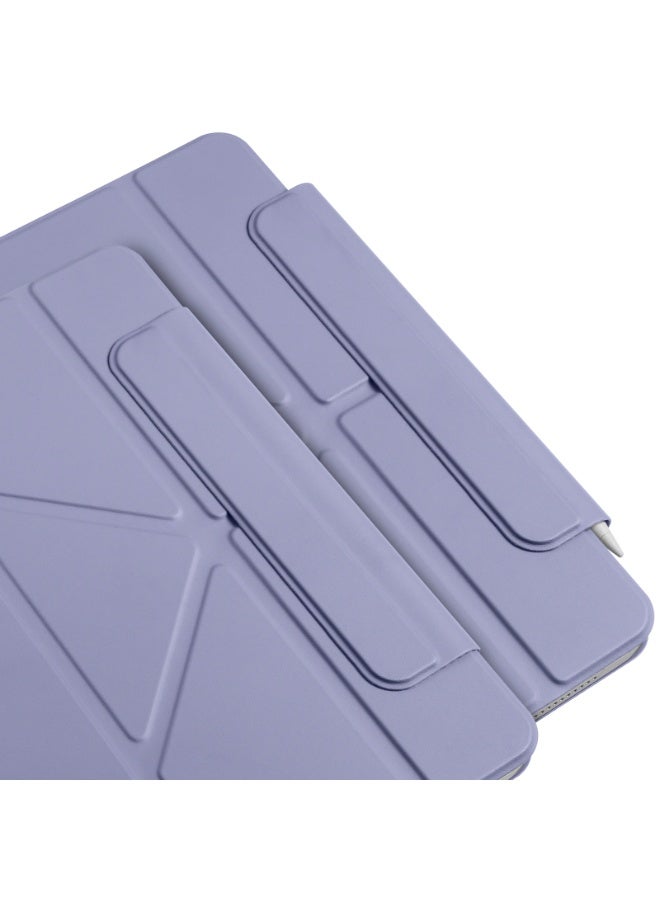 magnetic Case for iPad Pro 11 Case 2022/ 2021 /air4/air5 10.9 "/ ipad air6/air7 11" with Pencil Holder Premium Protective Case Cover with Soft TPU Back and Auto Sleep/Wake Feature for iPad Pro 11 comaptiple with (A2228 / A2231 / A2068 / A2230) , Winter blue - Image 5