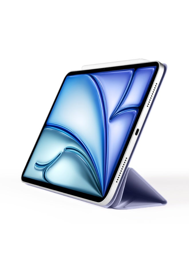 magnetic Case for iPad Pro 11 Case 2022/ 2021 /air4/air5 10.9 "/ ipad air6/air7 11" with Pencil Holder Premium Protective Case Cover with Soft TPU Back and Auto Sleep/Wake Feature for iPad Pro 11 comaptiple with (A2228 / A2231 / A2068 / A2230) , Winter blue - Image 3