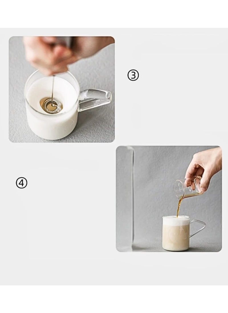 sokany 2 IN 1 USB Rechargeable Milk Frother & Egg Beater(sk-02018)  - Image 4