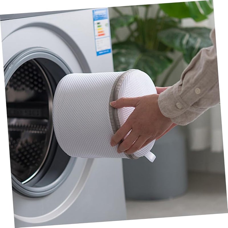 4 قطع أكياس غسيل شبكية للملابس الدقيقة والملابس الداخلية للسفر، لفصل الملابس المتسخة والنظيفة - Image 3