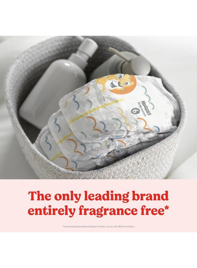 HUGGIES حفاضات هاجيز الحجم 7، حفاضات الأطفال المتحركين الصغار، الحجم 7 (41+ رطل)، 14 قطعة - Image 3