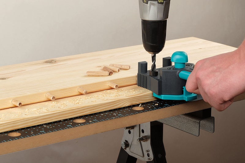 wolfcraft Dowelmaster 4640000 (Practical jig for Clean Corners, T-Butt Edge Connections, and The Accurate Alignment of Dowel Holes) - Image 5
