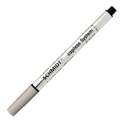 Schmidt P8120 Short Capless Rollerball Refill Broad Point 1.0mm, Black, 2 Pack Blister (SC58133) - Image 4