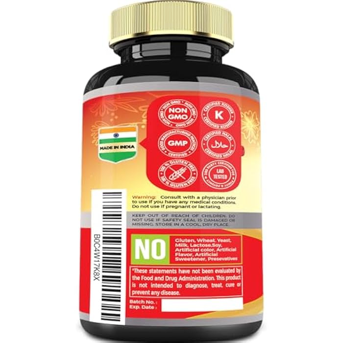 Tenmido Hawthorn Berry Supplement Extract Capsules - 120 Vegan Capsules for 4 Months - Combined Beet Root, Ashwagandha, Turmeric Curcumin & Black Pepper - Image 4