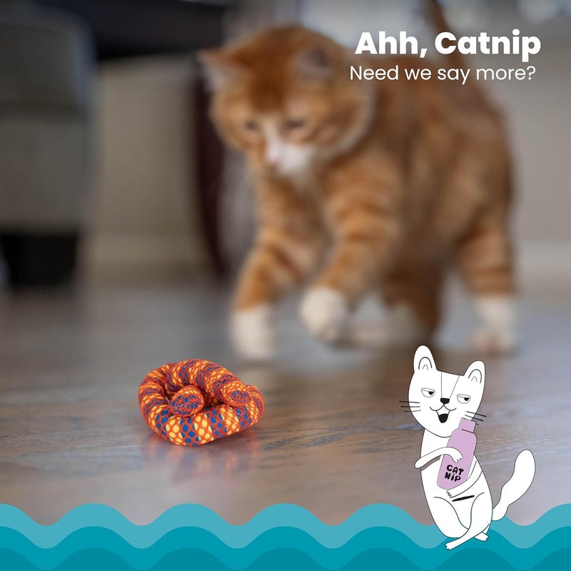 Petstages Catnip Crunch Fish Cat Toy - Image 3