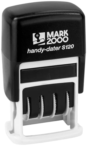 Mark 2000 - S120 Self-Inking Date Stamp - Blue Color - Image 3