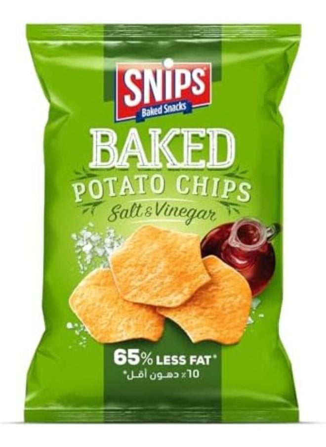 Snips Salt & Vinegar Baked Potato Chips 150g 
