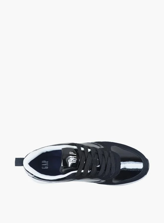 Gap BLACK Women Nashville Basic Lace-Up Ankle Sneakers for Women | Best Price UAE