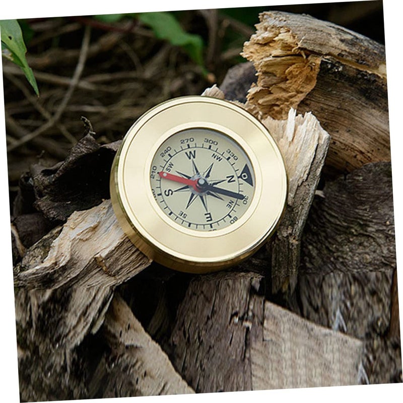 Portable Pocket Compass Luminous Pointer Grade Navigation Mini Compass - Image 4