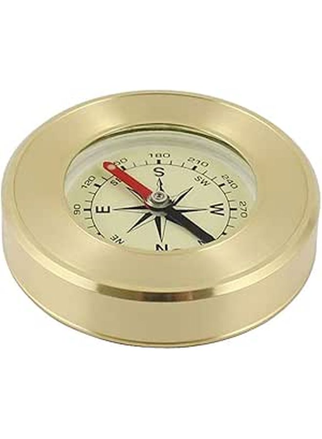 Portable Pocket Compass Luminous Pointer Grade Navigation Mini Compass - Image 1