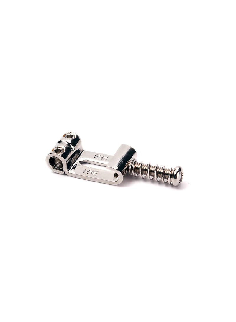 GGOOT Roller Bridge Tremolo Saddles with Wrench Replacement for Fender Strat Tele Electric Guitar 6pcs (Silver) - Image 2