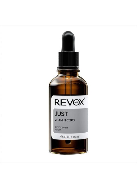 JUST Vitamin C Serum for Face –More Powerful Anti-Ageing Serum with 20% Vitamin C - Reduces Wrinkles, Lines & Aging – Restores & Boosts Collagen For Faster Results – 30 ml Bottle