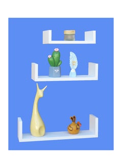 Floating Wall Shelves C-Shape Square Edge 3Pcs Set White , Size: 26X9.8X70Cm/ 33X9.8X8.50Cm /40X9.8X10Cm - pzsku/ZDEE1D59AF58832F75417Z/45/_/1699343949/47ce70f8-803d-4a88-b87f-25d8e7b922e8