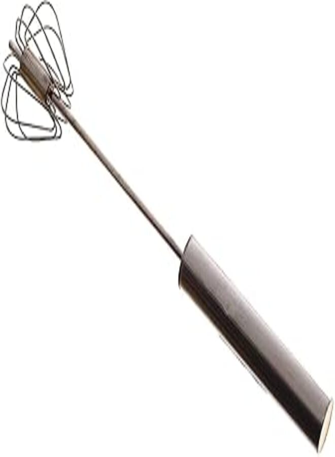OR Stainless Steel Whisk With Hand Pressing - Silver 