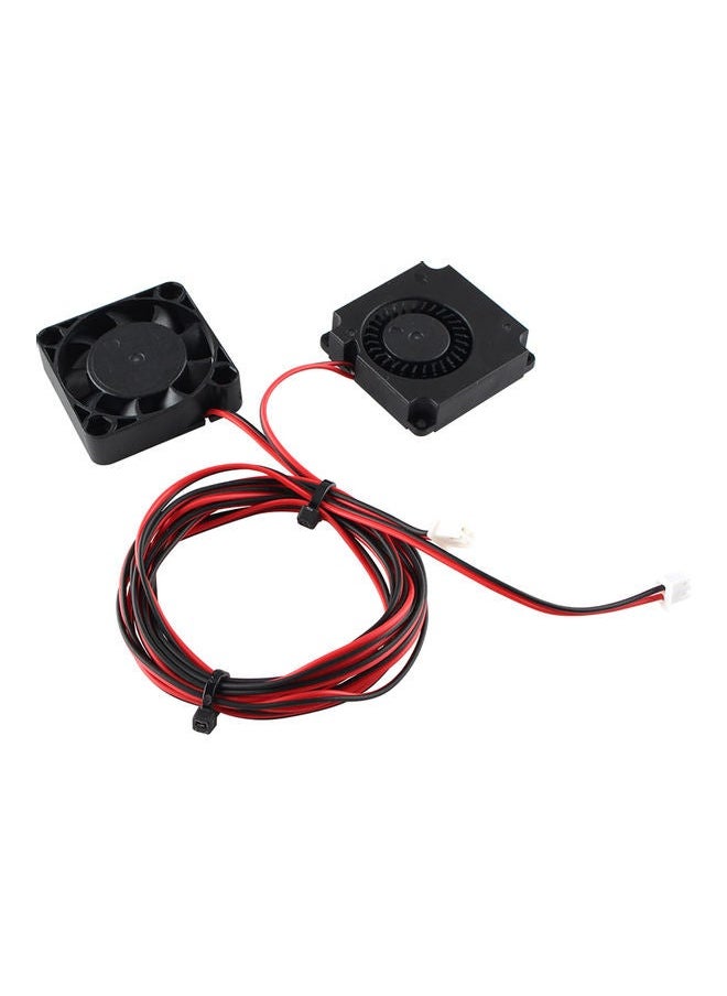 NIBEMINENT Cooling Fan DC 24V Compatible with Ender 3 Black/Red  - Image 4