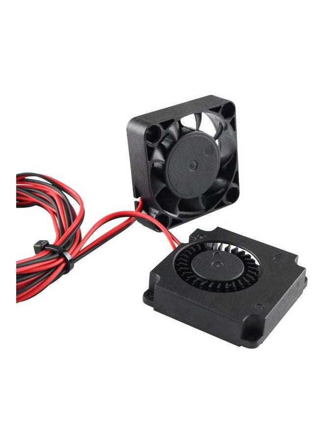 NIBEMINENT Cooling Fan DC 24V Compatible with Ender 3 Black/Red  - Image 5