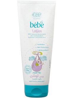 Eva Eva Clinic Bebe Lotion with Natural Oils For Extra Skin Moisturization Hydration and Protection - 200 ml  - Image 1