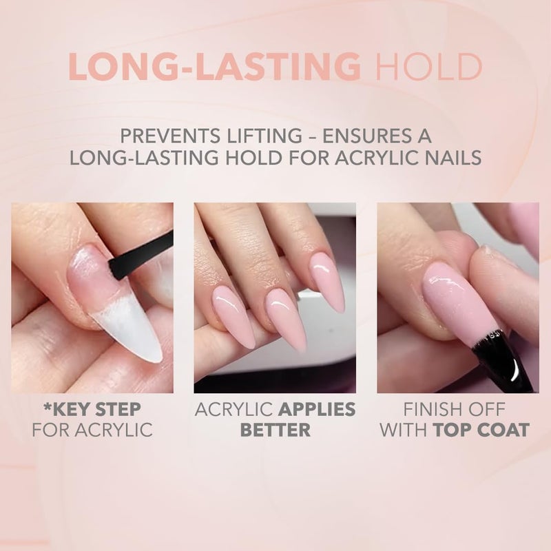 KIARA SKY Acrylic Primer 0.5 Fl Oz | low odor, Vitamin E, Non Acid - Image 2