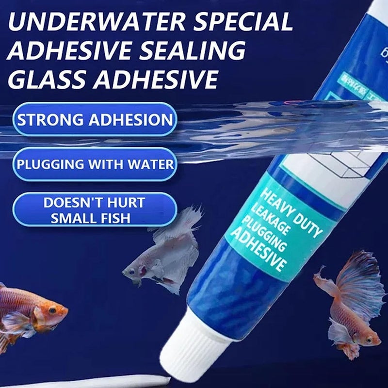 Excefore Heavy Duty Leakage Plugging Adhesive, Nano Leakage Plugging Adhesive, Waterproof Sealant, Pool Tile Underwater Special Adhesive Sealing Glass Adhesive, All-Purpose Repair Glue (2Pcs) - Image 3