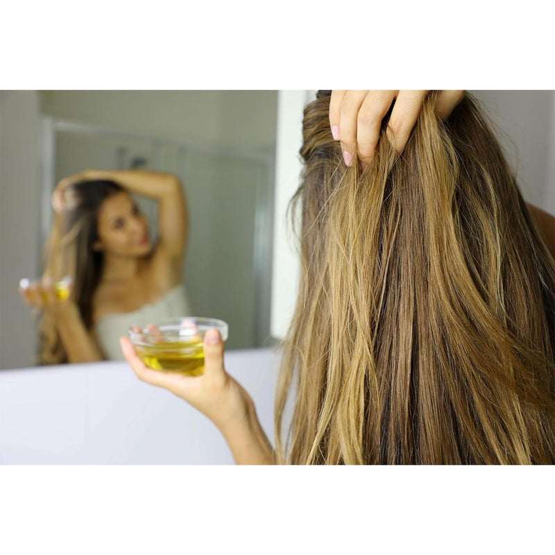 cocojojo Grapeseed Oil - Pure Natural Grape Seed Cold Pressed 1 Gallon Hair Face Skin Massage Moisturizing Premium Quality - Image 3