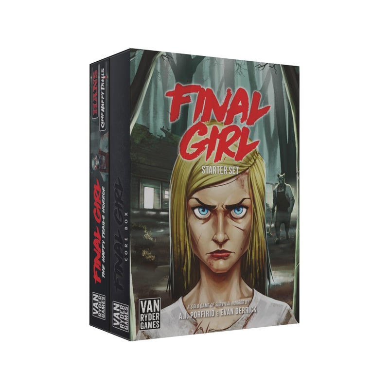 Van Ryder Games - Final Girl Starter Set - Core Box & Happy Trails Feature Film - 1 Player Board Game for Solo Play - 20-60 Minutes Gameplay - Ages 14+ - Image 1