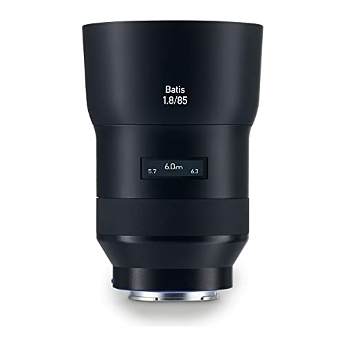 ZEISS Batis 85mm f/1.8 Lens for Sony E Mount Mirrorless Cameras, Black - Image 1