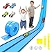 Doloowee Flexible Race Car Track 164ft Car Track for Kids with Suction Cups Rolls Up Portable Racetrack for Kids 3 Years Old - Image 2