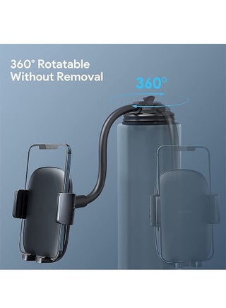 Cell Phone Holder for Car Phone Mount Long Arm Dashboard Windshield Car Phone Holder Strong Suction Anti-Shake Stabilizer Phone Car Holder Compatible with All Phone Android Smartphone - view 5