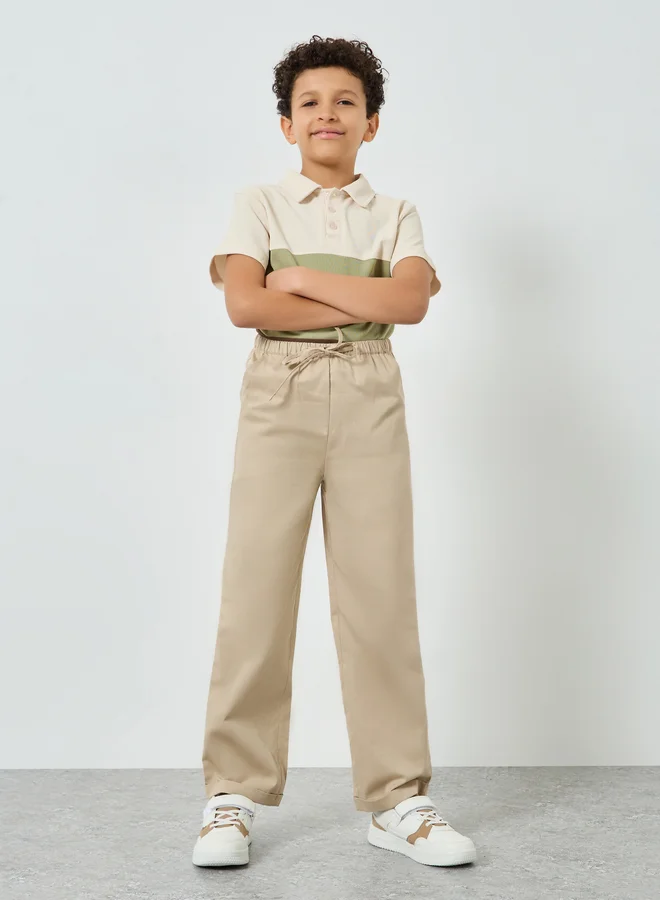 ستايلي جوغر قطن للأولاد