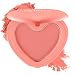 lilybyred Luv Beam Cheek HeartShaped Korean Powder Blush Soft Matte Finish with Subtle Shimmer Blendable Buildable Lightweight LongLasting Natural Flush 04 Selfie Red - Image 2