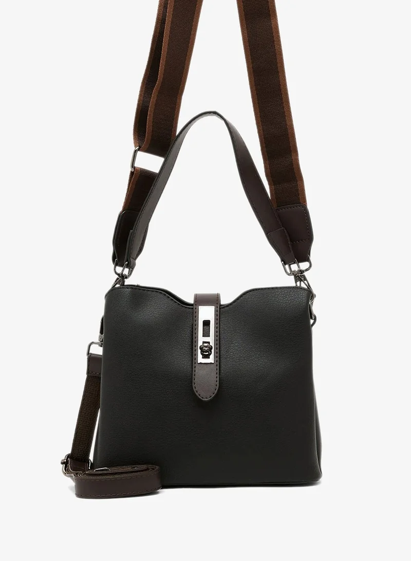 ELLA two tone crossbody