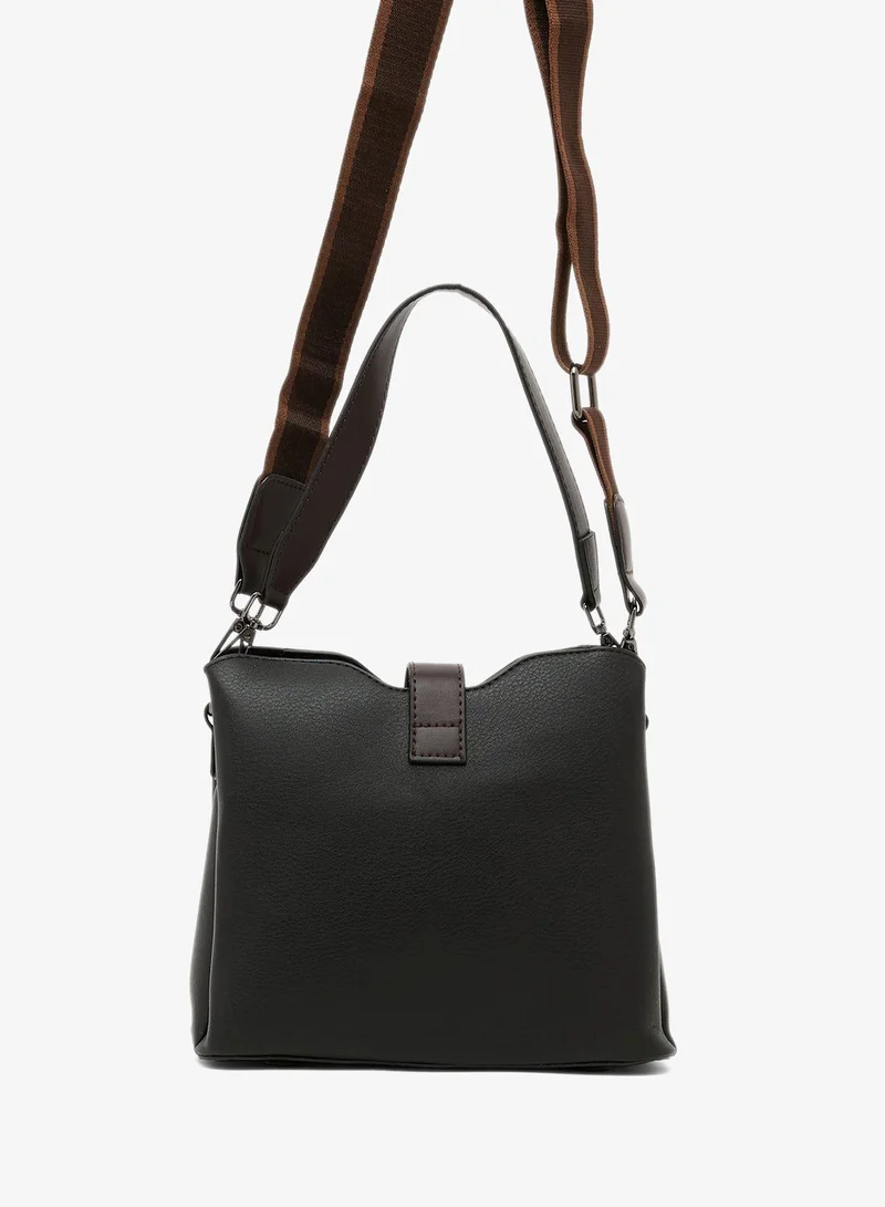 ELLA two tone crossbody