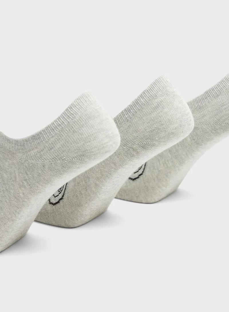 إيكو يو إن إل تي دي. 3 Pack Logo No Show Socks