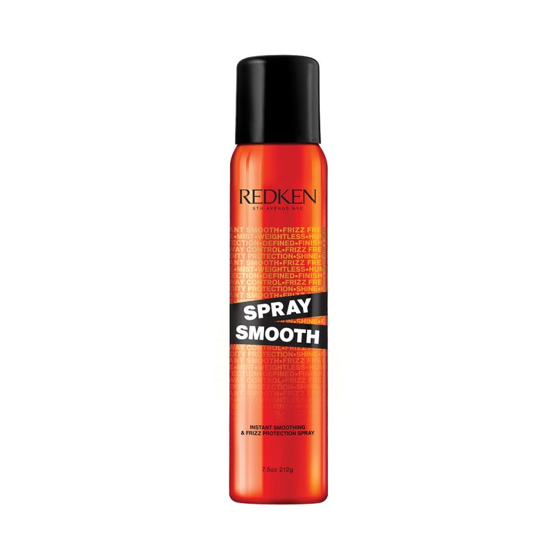 Redken Spray Smooth Anti Frizz Hair Spray | Frizz Control and Heat Protection | Instant Smoother | With Citric Acid | Paraben, Sulfate & Silicone-Free| 7.5 Oz - Image 1
