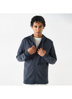 Kappa Kappa Solid Hooded Sweatshirt with Pockets  - Image 1