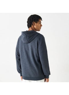 Kappa Kappa Solid Hooded Sweatshirt with Pockets  - Image 3