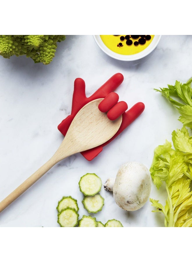 رافع غطاء الوعاء المقاوم للانسكاب، رافع غطاء الوعاء المصنوع من السيليكون، رافع غطاء الوعاء لتزيين أدوات المطبخ، حامل غطاء وعاء لطيف لمطبخ الحساء والمطعم - Image 2