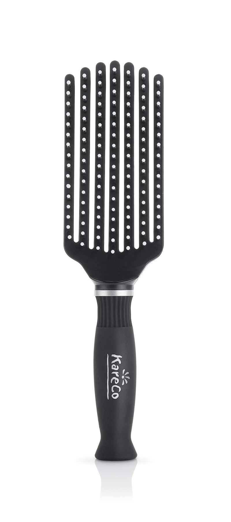 KareCo Tangle Buster Brush, Detangler for All Hair Types, Small in Black