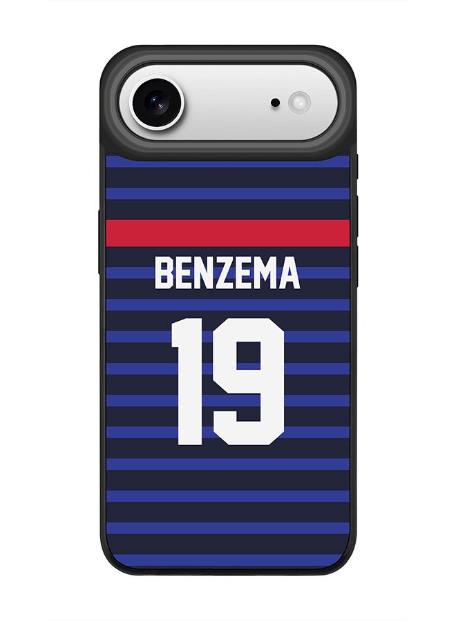 Stylizedd iPhone Air Case, [Compatible with MagSafe] Slim Magnetic cover Phone Case iPhone Air -Football - France,  Benzema - Image 1