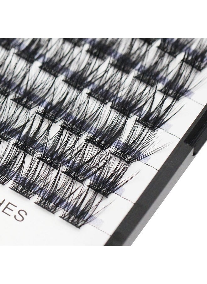 Vayator Wide Cluster D Curl Professional Makeup Individual Cluster Eyelashes Grafting Fake False Eyelashes Eyelash Extension Individual Eyelash (C14Mm)  - Image 4