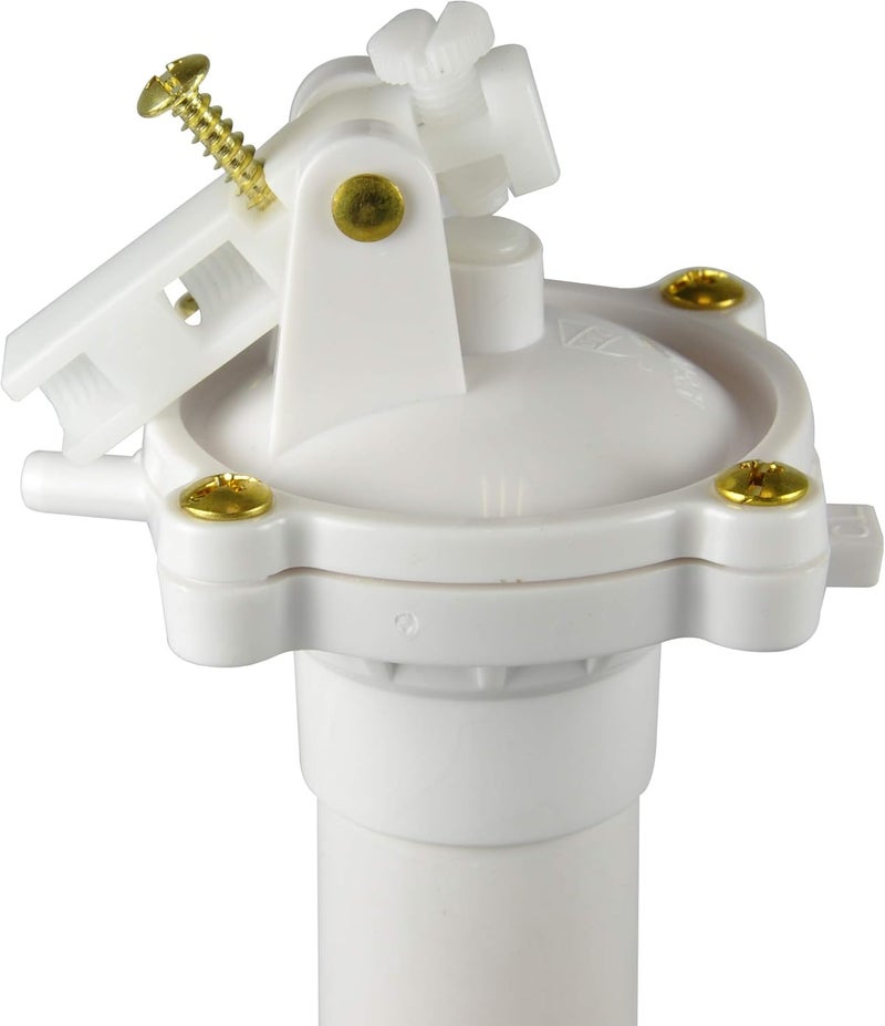 Danco Complete Toilet Repair Kit, Fill Valve, Flapper, Rod, Float Replacement (80816), White - Image 3