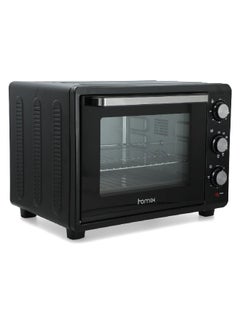 homix 1500W 220-240V Manual Control Plastic Toaster Oven Black 35 L TO-353RCL  - Image 3