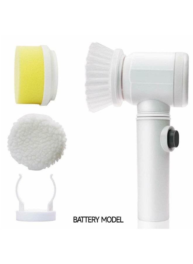 5 In 1 Electric Cleaning Brush Multifunctional Kitchen Dishwashing Brush Battery - Image 1