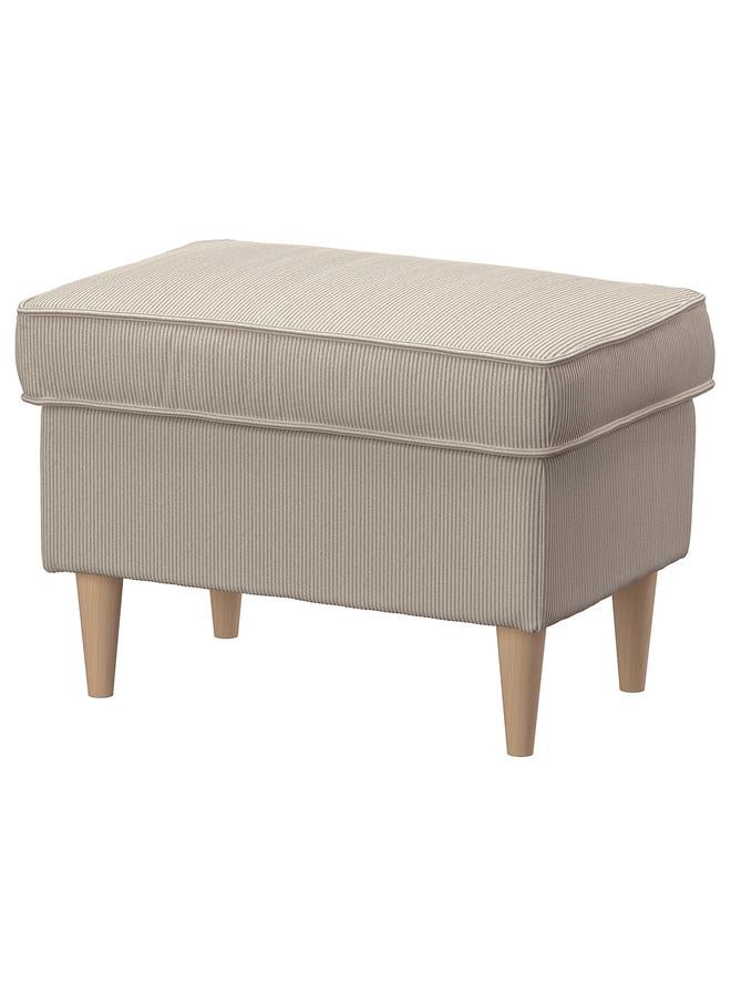 erorex Footstool, Kelinge Beige - Image 1